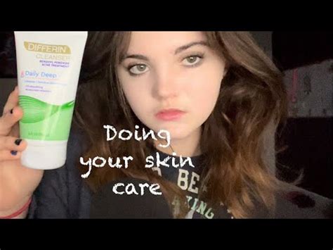 ASMR Doing Your Skin Care 1 Minute