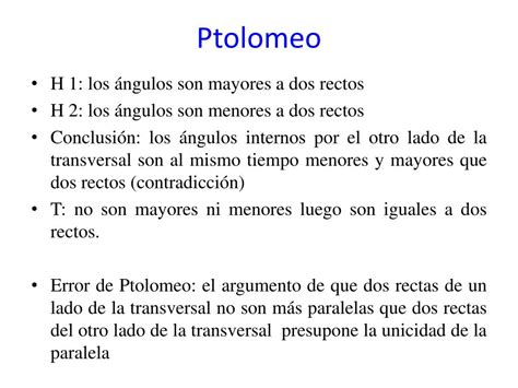 Ppt El Quinto Postulado De Euclides Powerpoint Presentation Free