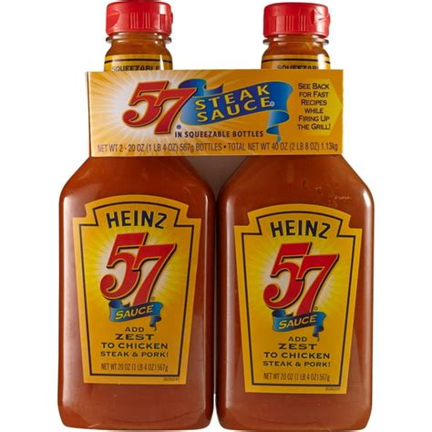 Heinz 57 Sauce, 540.0 lb - Walmart.com - Walmart.com