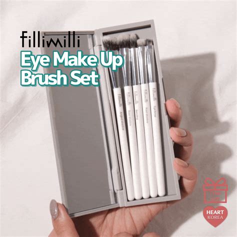 Fillimilli Eye Make Up Brush Set Pcs Brush Cleaner Shopee Philippines