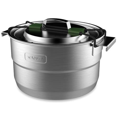 Stanley Base Camp Stainless Steel Cook Set For Four 21 Pce Snowys Outdoors