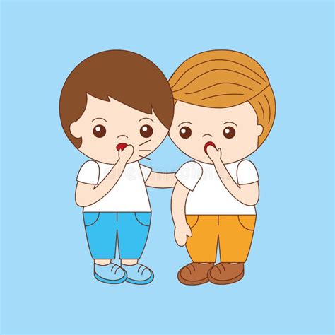 Telling Secret Cartoon Stock Illustrations – 244 Telling Secret Cartoon Stock Illustrations ...