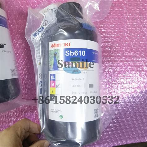 L Original Mimaki Ts Ink Sb Ml Dye Sublimation Ink Bottle