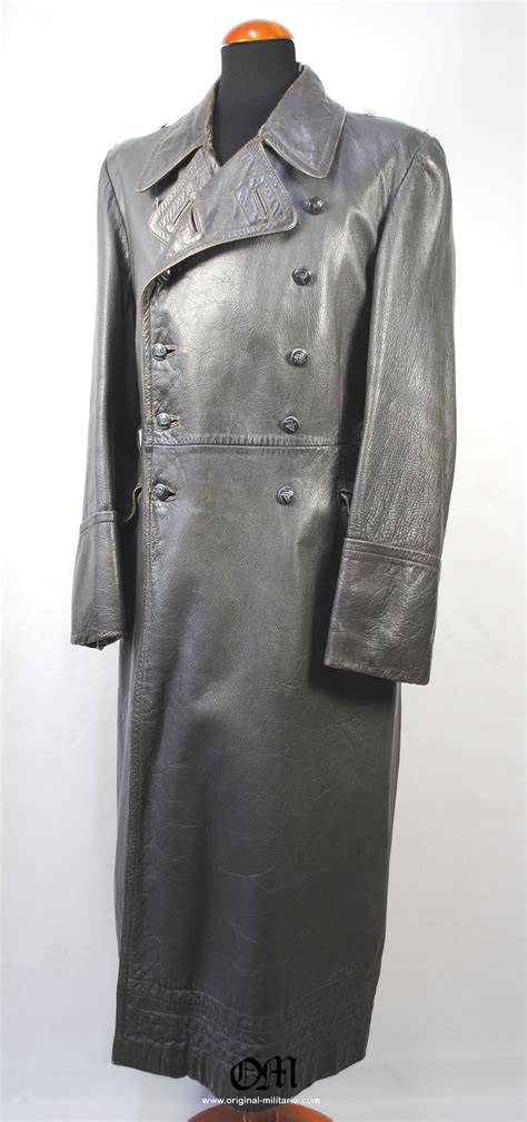 Gestapo Leather Trench Coat