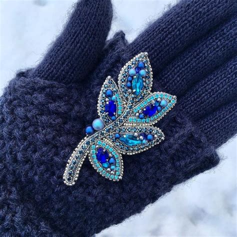 Броши Ручной Работы💎💈 on Instagram: “Утро зимнее!!!Ух и холод ️.У меня ...