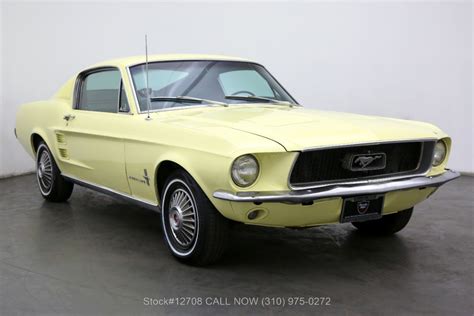 Springtime Yellow 1967 Ford Mustang