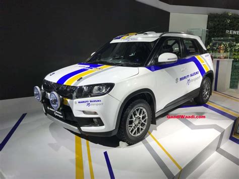 2018 Auto Expo Maruti Suzuki Showcases Vitara Brezza Adventure