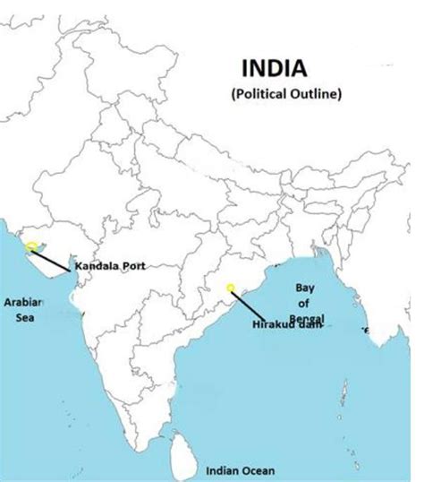 Kandla Port Map