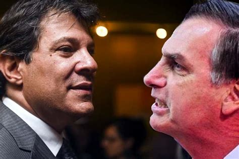 Jair Bolsonaro e Fernando Haddad disputarão 2 turno em busca da