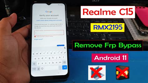 Realme C15 RMX2195 Frp Bypass Android 11 Without Pc Done100 YouTube