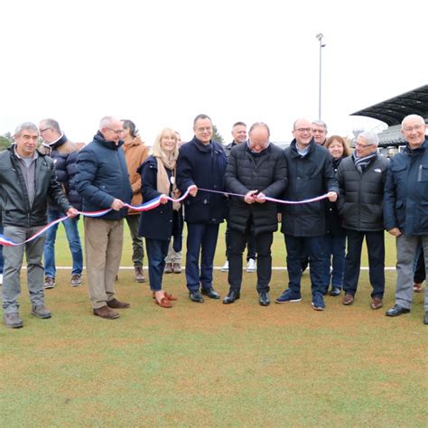 Inauguration Du Nouveau Terrain Synth Tique Du Complexe Sportif Du