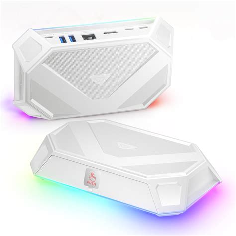 JSAUX Estação de ancoragem RGB para Steam Deck OLED ROG Ally Legion