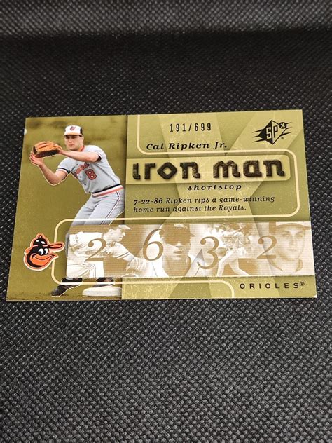 Yahoo オークション 2007 UD SPX IRON MAN IM27 191 699 CAL RIPKEN