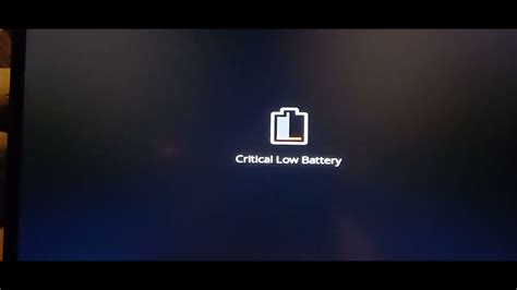 Critical Low Battery Message On My Laptop Acer Nitro 5 Youtube