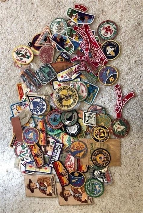 Vintage Boy Scout Patches | Live and Online Auctions on HiBid.com