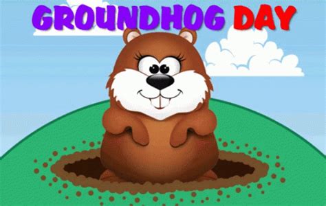 Happy Groundhog Day GIF - HappyGroundhogDay GroundhogDay - Discover & Share GIFs