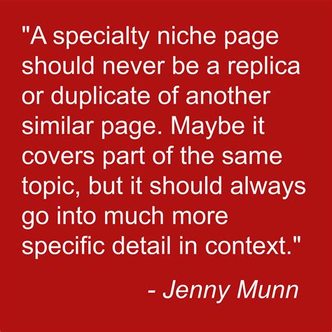 Are Niche Pages Still Effective for SEO? - Jenny Munn
