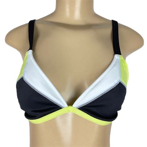 Victoria S Secret Neo Triangle Padded Bikini Top Gem