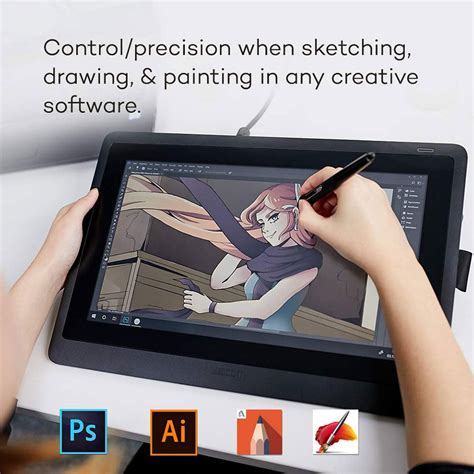 Wacom S Cintiq Is An Affordable Entry Level Graphics Tablet