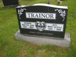 Mary Estelle Trainor Find A Grave Memorial