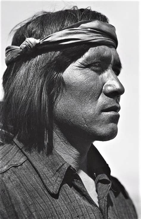 Ansel Adams 1929 Portrait Of Juan Ponchos Of Santo Domingo Pueblo New