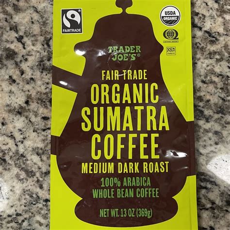 Trader Joes Organic Sumatra Coffee Review Abillion