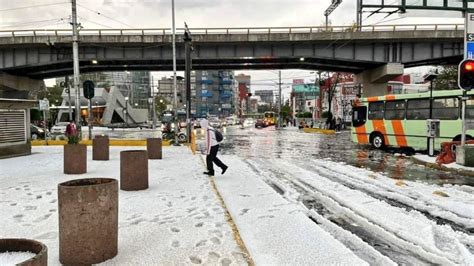 Estas fueron las afectaciones que dejó la granizada en CDMX De Cero a 100