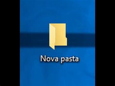 COMO CRIAR UMA PASTA NO WINDOWS 10 YouTube