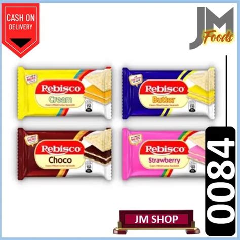 JM FG 0084 JM Foods Rebisco Sandwich Cream 10 S Cream Butter