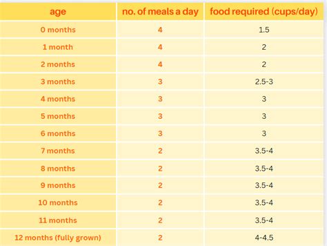 Lab Puppy Feeding Chart | Portal.posgradount.edu.pe