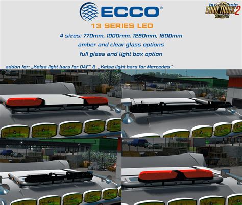 Ecco Beacon Bars Add On For Kelsa Lightbar Packs By Obelihnio V112