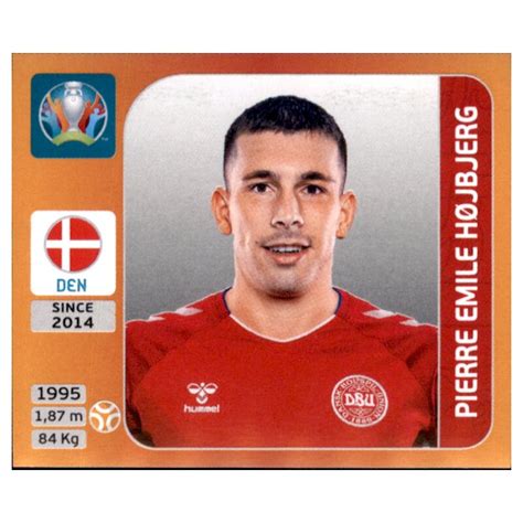 Panini Em Tournament Sticker Pierre Emile Hojbjerg