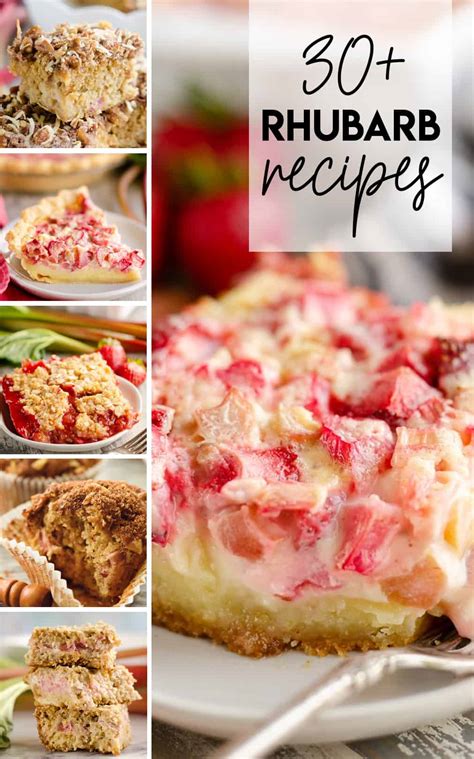 Rhubarb Recipes