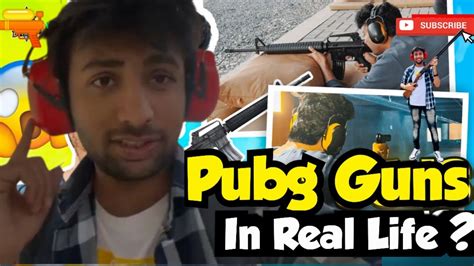 Pubg Guns In Real Life Firing Ak M Short Gun Firt Time