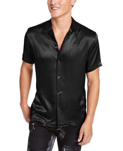 Inc International Concepts Mens Satin Shirt Created For Macys Macys