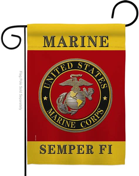 Amazon US Marine Corps Garden Flags Home Decor USMC Semper Fi