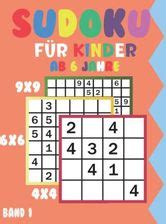 Sudoku für Kinder ab 6 Jahre klassisches Sudoku 4x4 6x6 9x9 Sehr