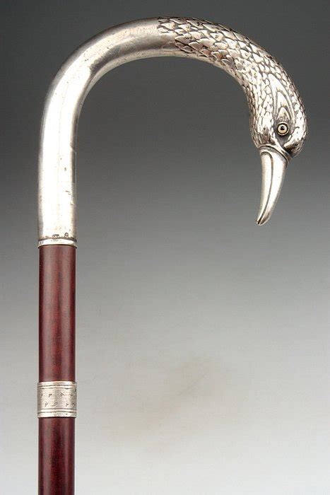 Cane With A Silver Handle First Half Th Century Catawiki