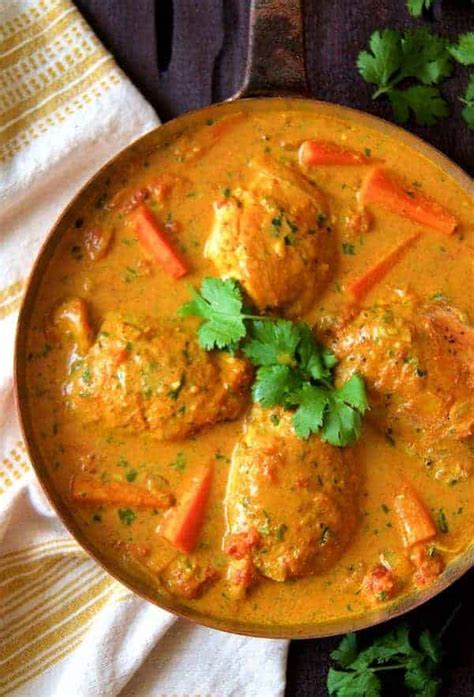 Curry Braised Chicken Thigh Recipe From A Chef S Kitchen