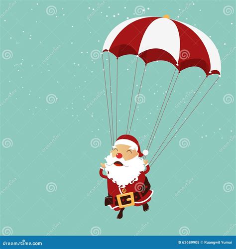 Santa Parachuting Stock Illustrations 25 Santa Parachuting Stock Illustrations Vectors