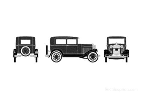 Download drawing Ford Model A Sedan 1928 in ai pdf png svg formats