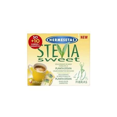 SteviaSweet Hermesetas Dolcificante A Base Di Stevia 50 10 Bustine