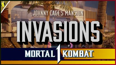 Checking Out The Invasions Tutorial Johnny Cage Mansion Mortal Kombat 1