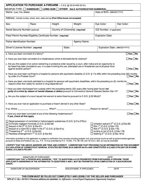 Application For Firearms Purchase Fill And Sign Printable Template Online Us Legal Forms