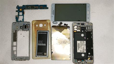 How To Disassemble Open Take Apart Teardown Samsung J5 2016 SM J510