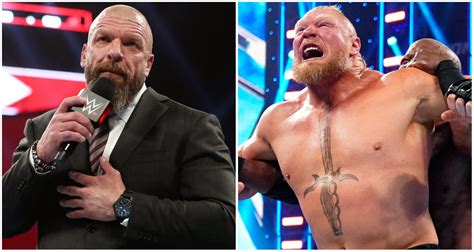 Wwe Triple H Has No Plans For The Next Brock Lesnar After Initial