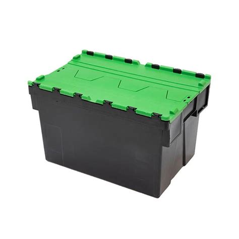 Bac Navette 600 X 400 X 365 Mm 63L Couvercle Vert Devis Sous 24h