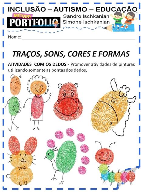 Traços Sons Cores E Formas Atividades