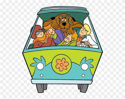 Mystery Clipart Cartoon Scooby Doo Mystery Machine Png Free