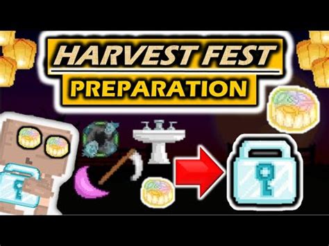 HOW TO PREPARE FOR HARVEST FESTIVAL GROWTOPIA 2020 EASY YouTube